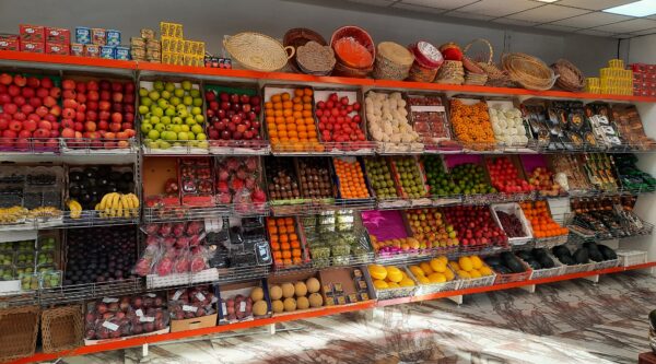 Fruits and Vegetable Racks