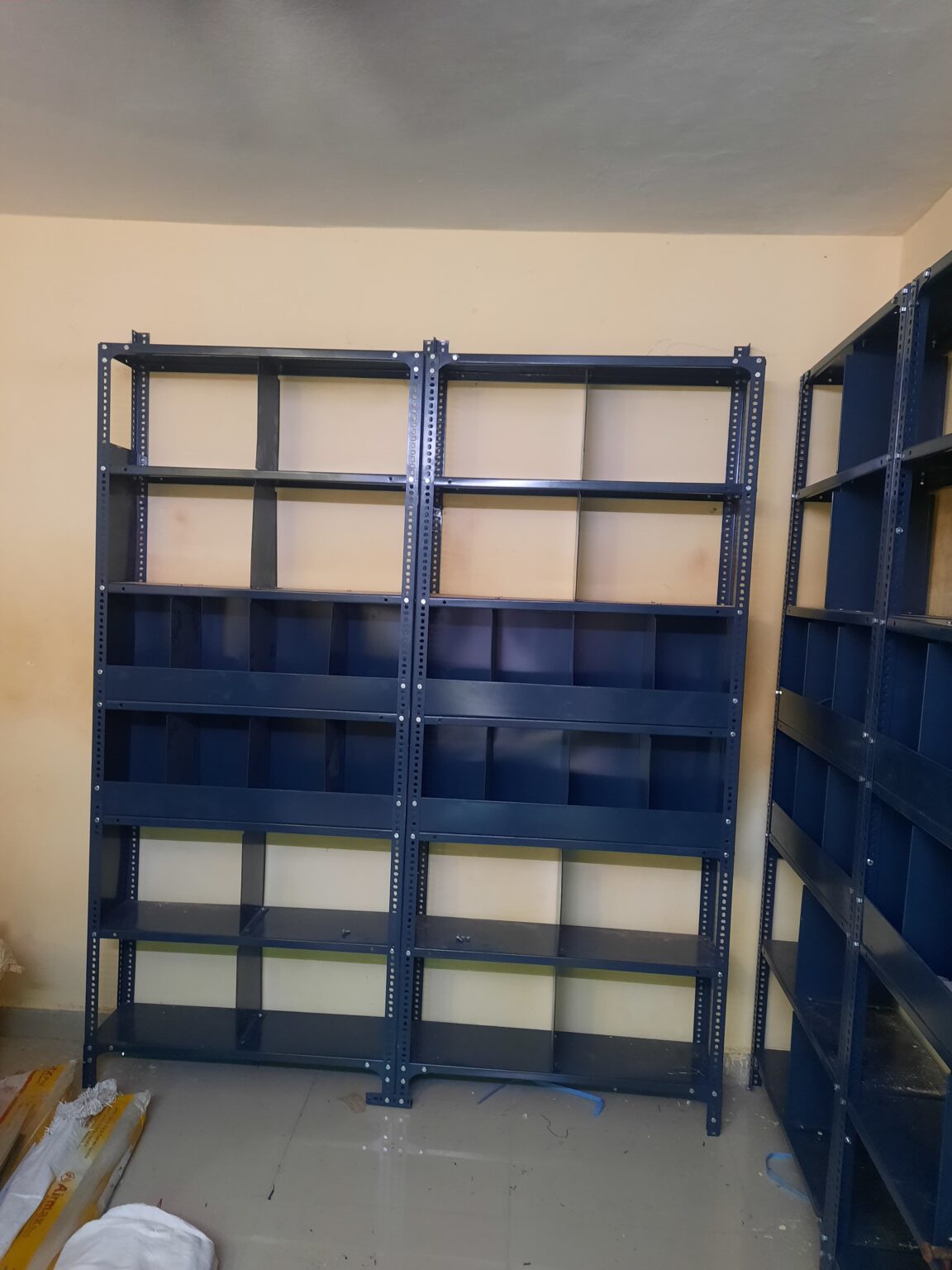 Partition Type Slotted Angle Racks Manufacturer